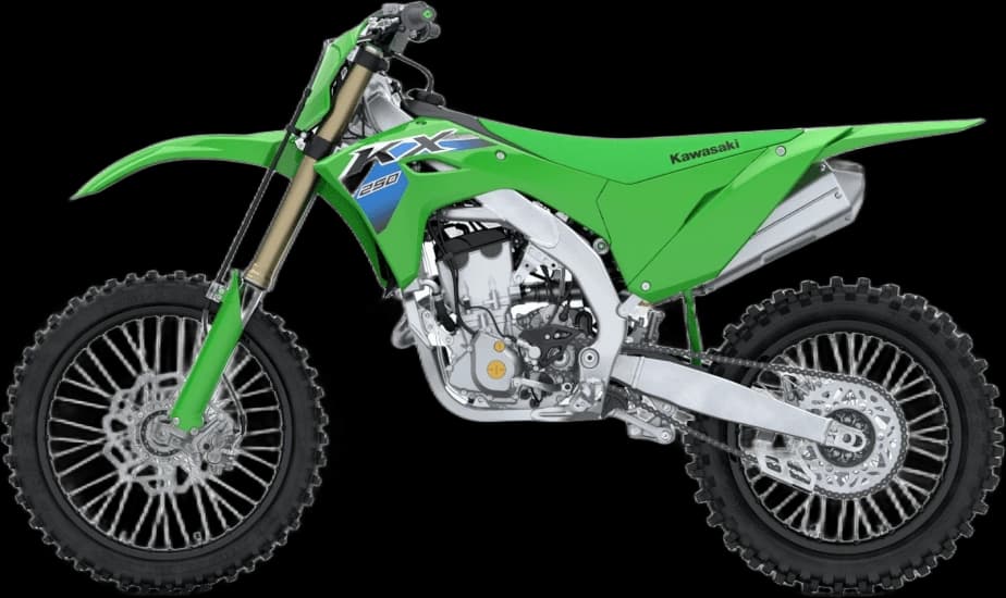 Kawasaki KX250F motocross bike