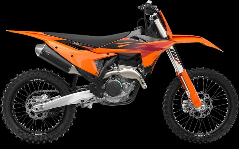 KTM 250-class motocross bike