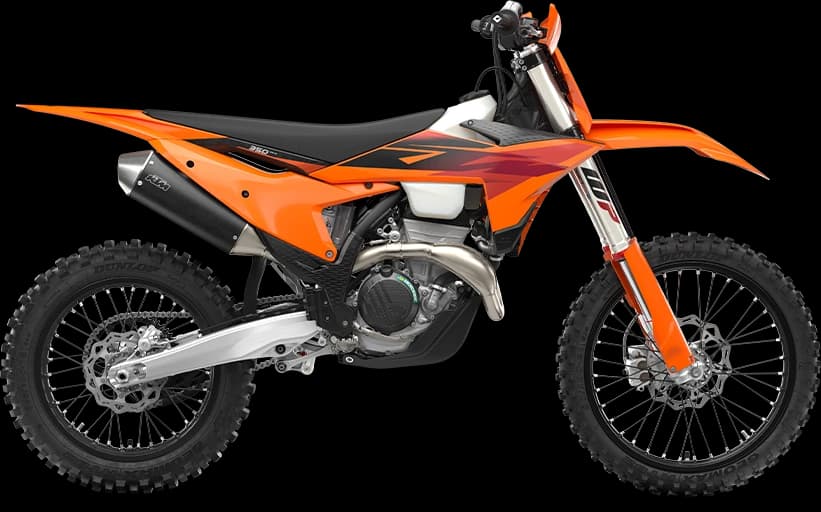 KTM 350-class motocross bike