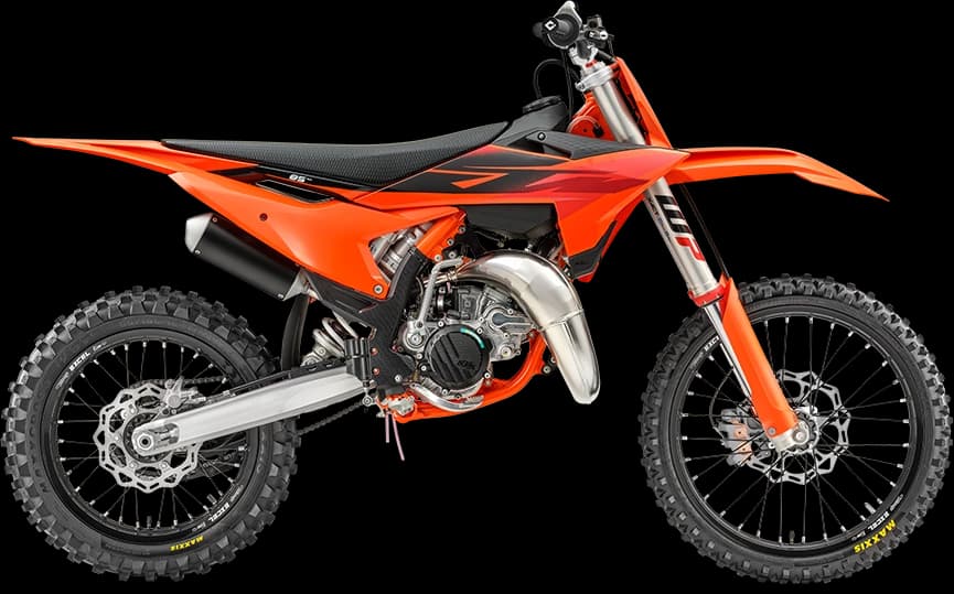 KTM 85-class youth motocross bike